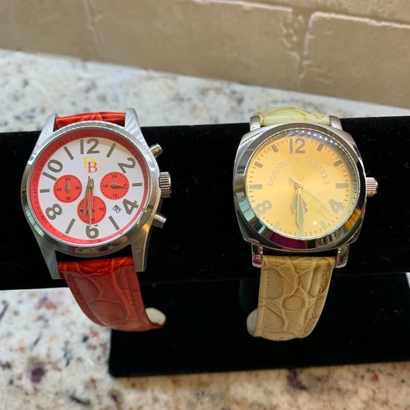 Dooney & Bourke Watch - Red Leather EUC